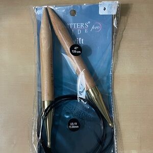 Knitters Pride Pro Circular Knitting Needles US19